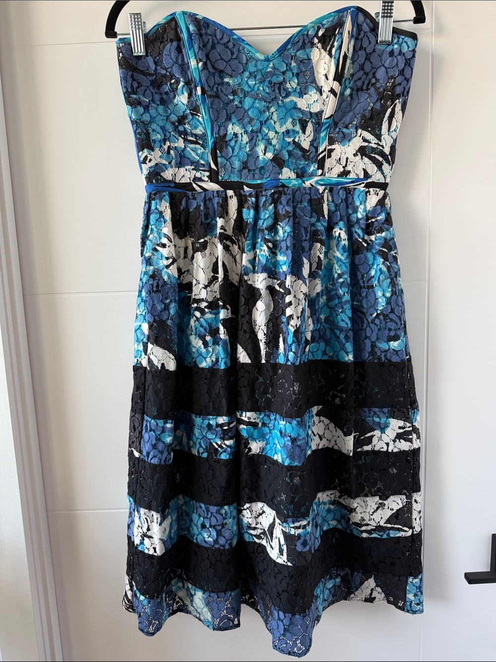 Parker Strapless Lace Dress